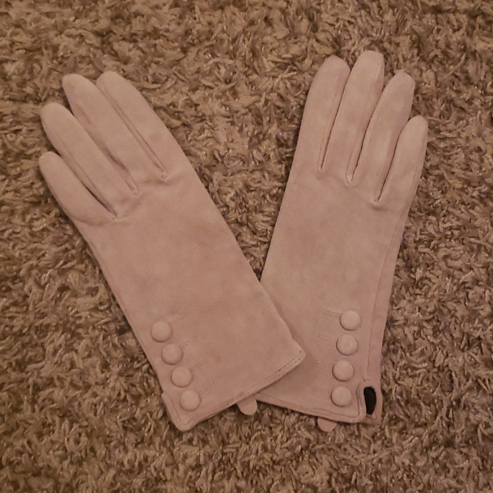 H & M Bone color Gloves